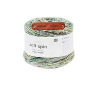 Rico Design SOCKS SOFT SPIN 6-FÄDIG SUPERWASH FOREST GREENS Premium Wolle 150g Weiches Sockengarn Farbverlauf für warme Strickprojekte Komfort Freizeit Geschenkidee mit mySearose Label