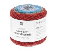 Rico Design Socks Super Soft Super Farbverlaufswolle 4 Fäden