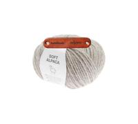 Rico Design SOFT ALPACA BEIGE Premium Wolle 50g Luxuriöses Alpakawolle Strickgarn für Pullover Schals Mützen Cardigans und Winterprojekte mit mySearose Label