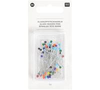 Rico Design Stecknadeln mit Glaskopf 5g