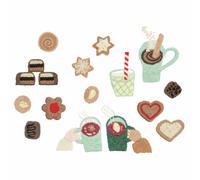Rico Design Stick & Stitch Stickpackung Kekse 23 Stück