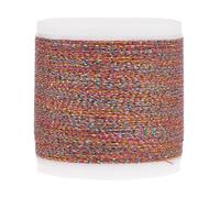 Rico Design Stickgarn - Metallicfarbe - Regenbogenorange