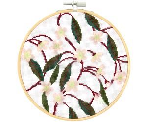 Rico Design Stickpackung Bild Kirschblüten Bild Ø15cm