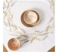 Rico Design Stickpackung Tischdecke Gräserkranz 95x95cm