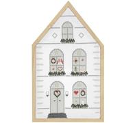 Rico Design Stickpackung Weihnachten Haus groß 16x27cm