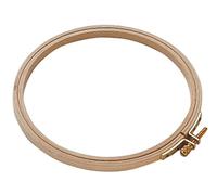 Rico Design Stickring 15,5 cm - Stickrahmen Ring aus Buchenholz 3-Fach verleimt - ideal für Kreuzstich & Stickereien - DIY Kunsthandwerk