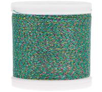 Rico Design Sticktwist Metallic No. 40 Rainbow 200m Grün