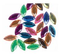 Rico Design Strass Blätter mehrfarbig 100 Stück