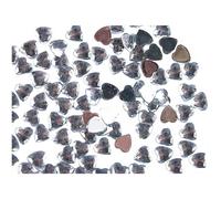 Rico Design Strass Herz transparent 100 Stück