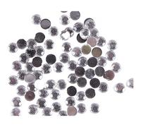 Rico Design Strass Kreis transparent 100 Stück