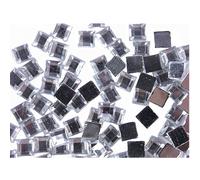Rico Design Strass Quadrat transparent 100 Stück