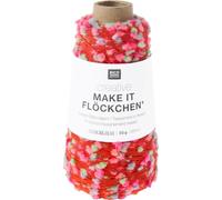Rico Design Strickwolle Flöckchen 50g 260m Handwäsche 73 PES 27 PA