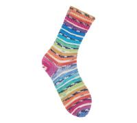 Rico Design Superba Bamboo Strickwolle 4-fädig 100g 420m Nadelstärke 2-3 für Socken Ganzjährig Waschbar 40°C 50% Schurwolle 25% Polyamid 25% Viskose
