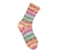 Rico Design Superba Bamboo Strickwolle 4-fädig 100g 420m Nadelstärke 2-3 für Socken Ganzjährig Waschbar 40°C 50% Schurwolle 25% Polyamid 25% Viskose Farbe 057