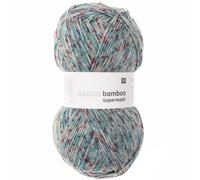 Rico Design Superba Bamboo superwash Konfetti Blau