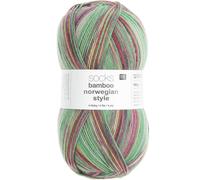 Rico Design Superba Bamboo superwash Norwegian Style Raspberry