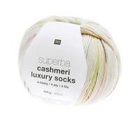 Rico Design Superba Cashmeri Luxury Socks 4-Fädig 100g Pastel