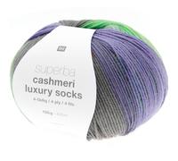 Rico Design Superba Cashmeri Luxury Socks 4fädig Fresh