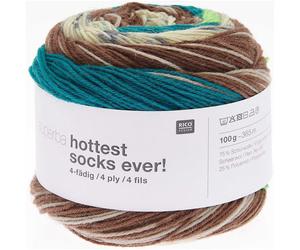 Rico Design Superba Hottest Socks ever! 4fädig Dots