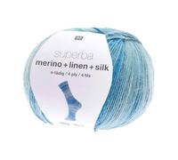 Rico Design Superba Merino + Linen + Silk 4 Fäden - 100 g