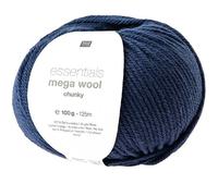 RICO-Design tap Essentials Mega Wool Chunky Blau, 100 g