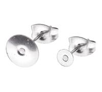 RICO-Design tap Ohrstecker mit runder Klebefläche, 6 Stk