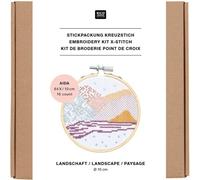 RICO-Design tap Stickpackung Kreuzstich Mini Kit Landschaft