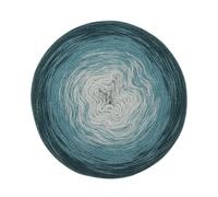 RICO-Design tap Wolle Dégradé Dreieckstuch, Petrol