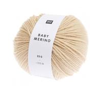 Rico Design Wollknäuel Baby Merino 2 – Natur (Ecru)