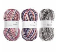 Rico Design Wollpaket Socken Bamboo Earthy Colours