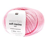 Rico Essential Soft Merino Aran 069 Blossom Pink 069 Blossom Pink