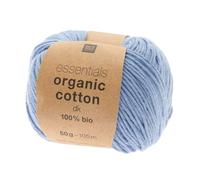 Rico Essentials Bio-Baumwolle DK 023 Taubenblau