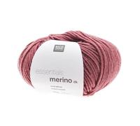 Rico essentials Merino dk Fb. 80 holunder, Merinowolle altrosa zum Stricken & Häkeln