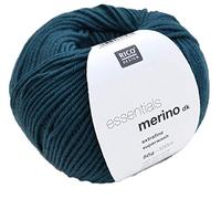 Rico Design Essentials Merino dk 50g 120m petrol