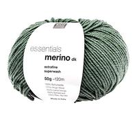Rico Design | Essentials Merino dk | 50g 120m efeu (10,78 € pro 100 g) Farbe:efeu