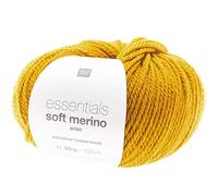 Rico Essentials Soft Merino Aran 001 Senf