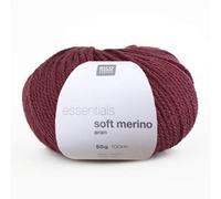 Rico Essentials Soft Merino Aran 003 weinrot