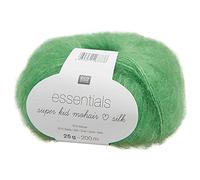 Rico Design Essentials Super Kid Mohair Loves Silk 25g 200m grün