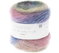 Essentials Super Kid Mohair Loves Silk Print von Rico Design, Retro, aus Mohair