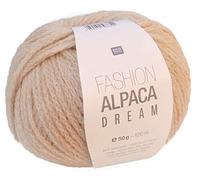 Rico Fashion Alpaca Dream, Fb. 018 nude, weiche Mischung aus Merinowolle und Alpaka Wolle Nadelstärke 8 mm