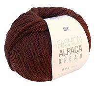 Rico Fashion Alpaca Dream, Fb. 019 reh braun, weiche Mischung aus Merinowolle und Alpaka Wolle Nadelstärke 8 mm