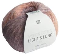 Fashion Cotton Light & Long dk von Rico Design, Lila-Mix, aus Baumwolle