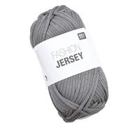 Fashion Jersey von Rico Design, Grau, aus Baumwolle