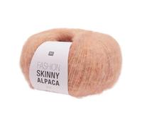 Rico Fashion Skinny Alpaca aran Fb. 03, Lacewolle mit Alpaka zum Stricken oder Häkeln, 50 g ~ 195 m