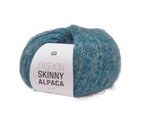 Rico Fashion Skinny Alpaca aran Fb. 06, Lacewolle mit Alpaka zum Stricken oder Häkeln, 50 g ~ 195 m