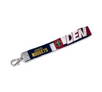 Rico Industries NBA Basketball Denver Nuggets Handgelenk-Schlusselband, niedlicher Schlusselanhangerhalter fur Damen und Herren, Autoschlussel, A
