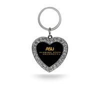 Rico Industries NCAA Alabama State Hornets Schl sselanh nger in Herzform mit Metall-Strass