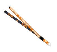 Rico Industries NCAA Tennessee Volunteers Orange und Grau 18"" x 1"" Premium Unisex-Erwachsene Sicherheits-Lanyard mit Sollbruchstelle