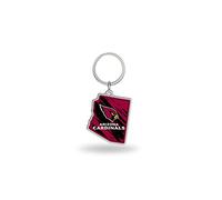 Rico Industries NFL Arizona Cardinals State Shape Schlüsselanhänger