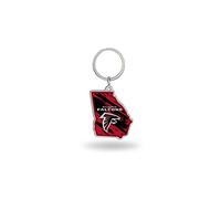 Rico Industries NFL Football Atlanta Falcons State Shape Schlüsselanhänger